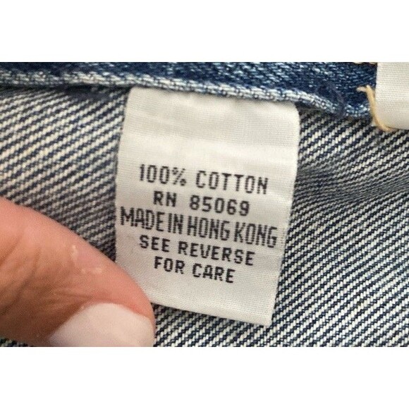 Vintage Paco Sport Jeans Mens 32x34 Classic Baggy Blue Denim 90s - Picture 14 of 14